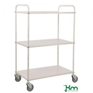 Image of Tray Trolley 3 Shelves White