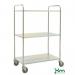 Konga tall reversible steel tray shelf trolleys 394018