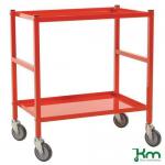 Table Top Trolley Red 