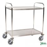 Stainless Trolley 2 Sh. Ss18/8 