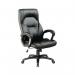 High back leather effect executive office chair 394113