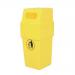 Spacesaver2 Hooded Yellow Plastic Litter