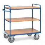 Fetra tall melamine shelf trolleys 394162