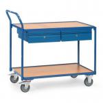 Fetra laminated wood shelf workshop trolleys 394196