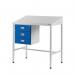 Sloping Top Teamleader Workstationwith Triple Drawer 1060.1000.600 394338