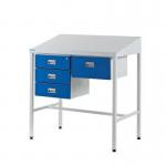 Sloping Top Teamleader Workstationwith Triple Drawer & Single Drawer 1060.1000.460 394341