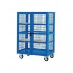 Mesh sided shelf trucks, with doors 394413