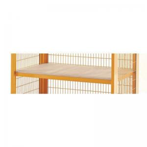 COSHH hazardous Boxwell mesh sided shelf trucks, extra shelves 394438