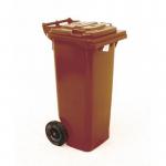 Wheelie bins 80L Brown 394464