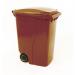 Wheelie bins 360L Brown 394468