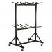 Mobile folding chair storage trolley 394478