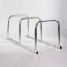 Sheffield cycle toast style racks - Galvanised, 6 bike capacity 394521