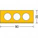 Heavy duty loading bay buffers 394539