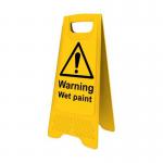 Heavy Duty A-board- warning Wet Paint 394563