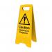 Heavy Duty A-board -caution Cleaning in Progress 394565