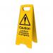 Heavy Duty A-board - Cautionlockout Procedure in Progress 394569
