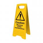 Heavy Duty A-board - Cautionmachine Under Maintenance 394570