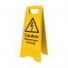 Heavy Duty A-board- Caution Electricians Working 394571