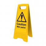 Heavy Duty A-board- caution Wet Paint 394573