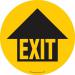 Floor Graphic Marker- Exit with Arrow 394808