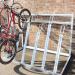 Semi-vertical cycle racks 394866