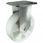 Heavy Duty Fabricated Steelfixed Castor, 250 mm Nylon Wheel 394912