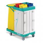 Magic line 200 lockable cleaning trolley 395086