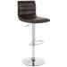 Leather bar stools with back support 395299