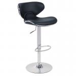 Curved leather bar stools 395368