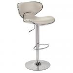 Curved leather bar stools 395369