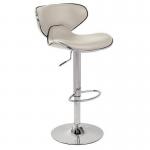 Curved leather bar stools 395369