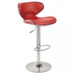 Curved leather bar stools 395371