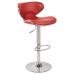 Curved leather bar stools 395371