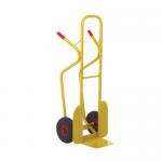 Tubular steel highback sack truck with stair glides 395452