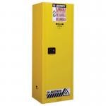 Sure-grip Ex Slimline Safety Cabinet, 83 l Cap.1 Manual Closing Door. 3 Shelves 395557