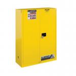 Sure-grip Ex Slimline Safety Cabinet, 170 l Cap.2 Self Closing Doors. 2 Shelves 395564