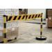 Telescopic site protection barrier 395583