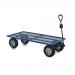 Industrial turntable platform trucks with mesh or plywood platforms 395709
