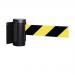 Economy wall mounted retractable belt barrier 395798