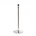 Polished stainless steel posts with crown top (Pack of 2) 395812