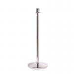 Polished stainless steel posts with crown top (Pack of 2) 395812