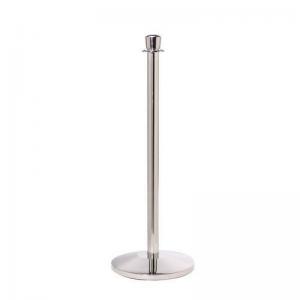 Polished stainless steel posts with crown top Pack of 2 395812