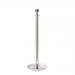 Polished stainless steel posts with ball top (Pack of 2) 395813