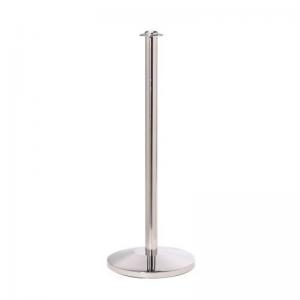 Polished stainless steel posts with flat top Pack of 2 395814