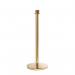 Polished brass posts with crown top (Pack of 2) 395818