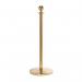 Polished brass posts with ball top (Pack of 2) 395819