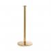 Polished brass posts with flat top (Pack of 2) 395820