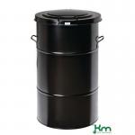 115L Steel Konga fire retardant waste bins 395883