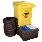 240 Litre Gpurpose Kit - Yellow Wheelie Bin 396003