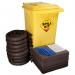 240 Litre Gpurpose Kit - Yellow Wheelie Bin 396003
